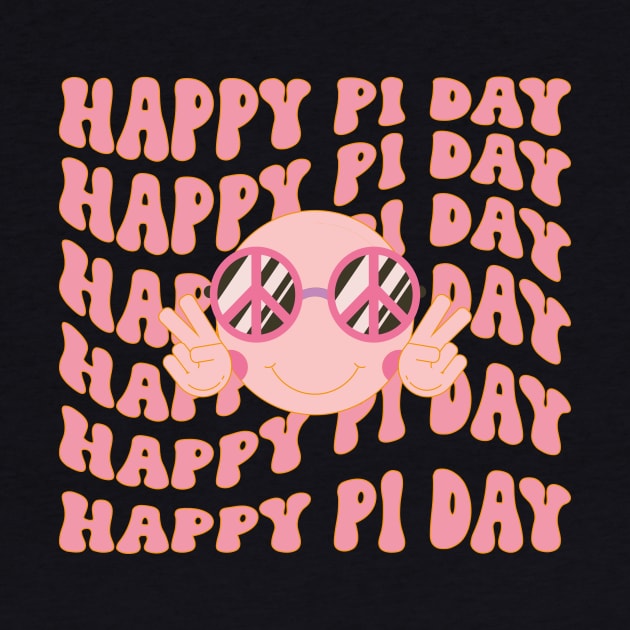 happy pi day groovy style 3.1415 by SecuraArt